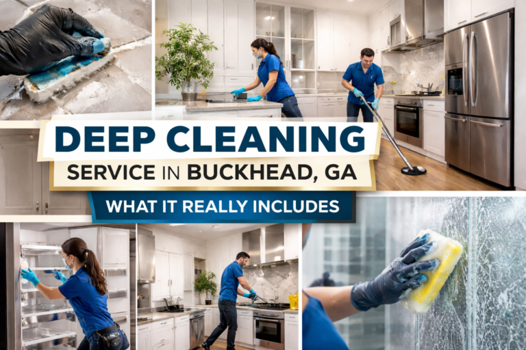 Deep Cleaning Service in Buckhead, GA: What It Really Includes