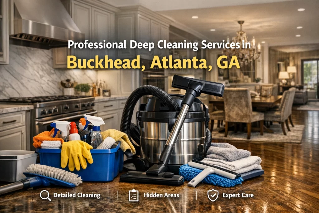 What Is Included in a Professional Deep Cleaning Service in Buckhead, Atlanta, GA?