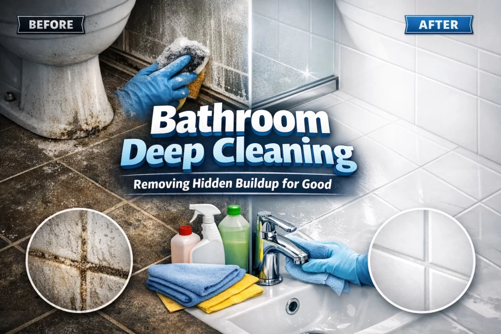 Bathroom Deep Cleaning: Removing Hidden Buildup for Good