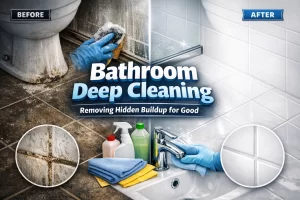 Bathroom Deep Cleaning: Removing Hidden Buildup for Good