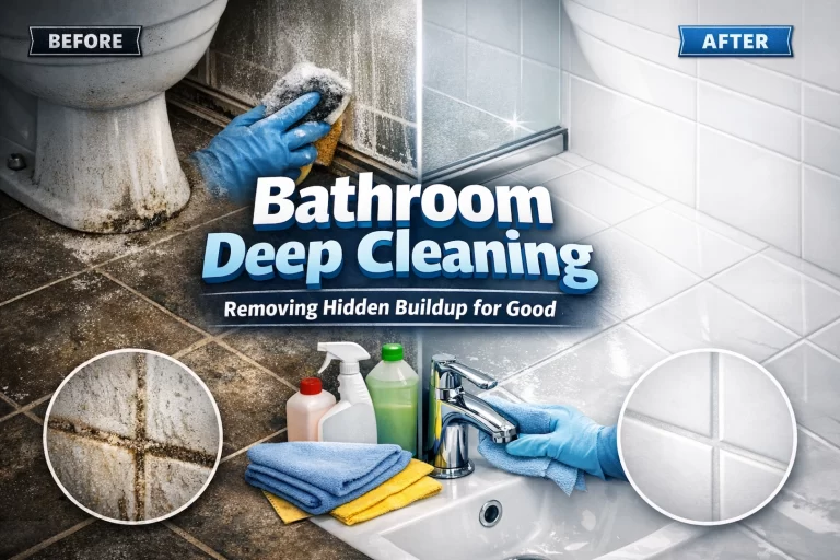 Bathroom Deep Cleaning: Removing Hidden Buildup for Good